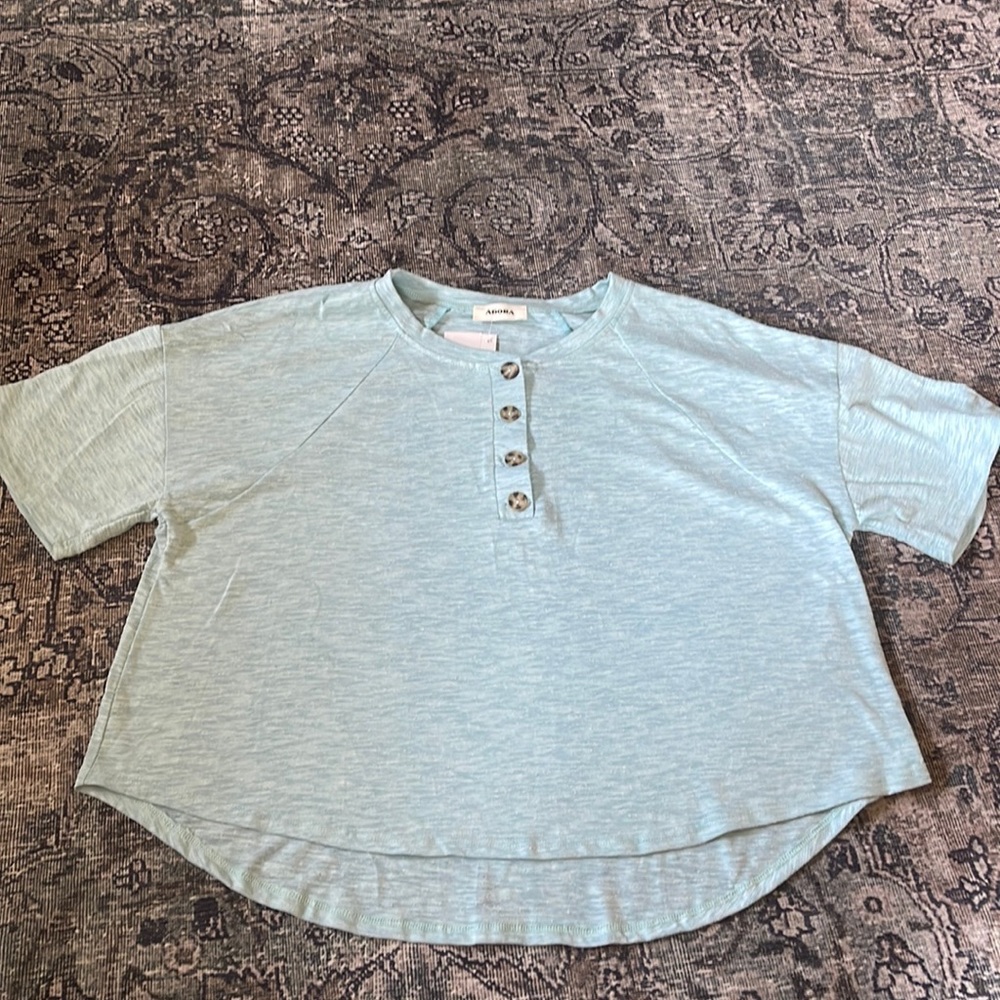 Women’s Adora Button Top - Size Large